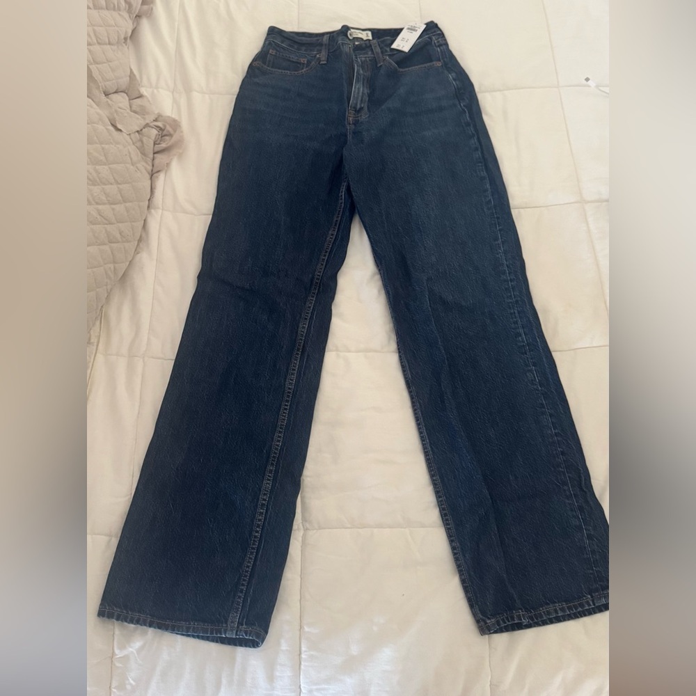 Abercrombie & Fitch Vintage Wash Blue Jeans